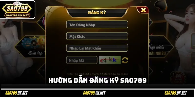 Hướng dẫn đăng ký SAO789