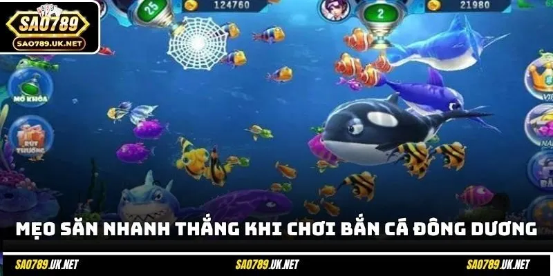 Mẹo săn cá nhanh thắng khi chơi bắn cá Đông Dương
