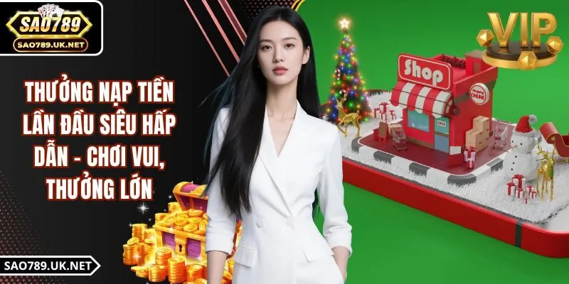 Thưởng Nạp Tiền Lần Đầu Siêu Hấp Dẫn - Chơi Vui, Thưởng Lớn